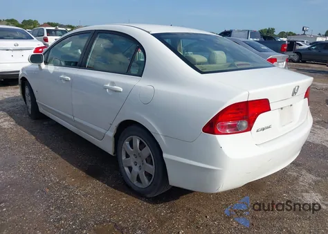 2007 Honda Civic Lx из США, поврежденный, VIN 1HGFA16547L138358